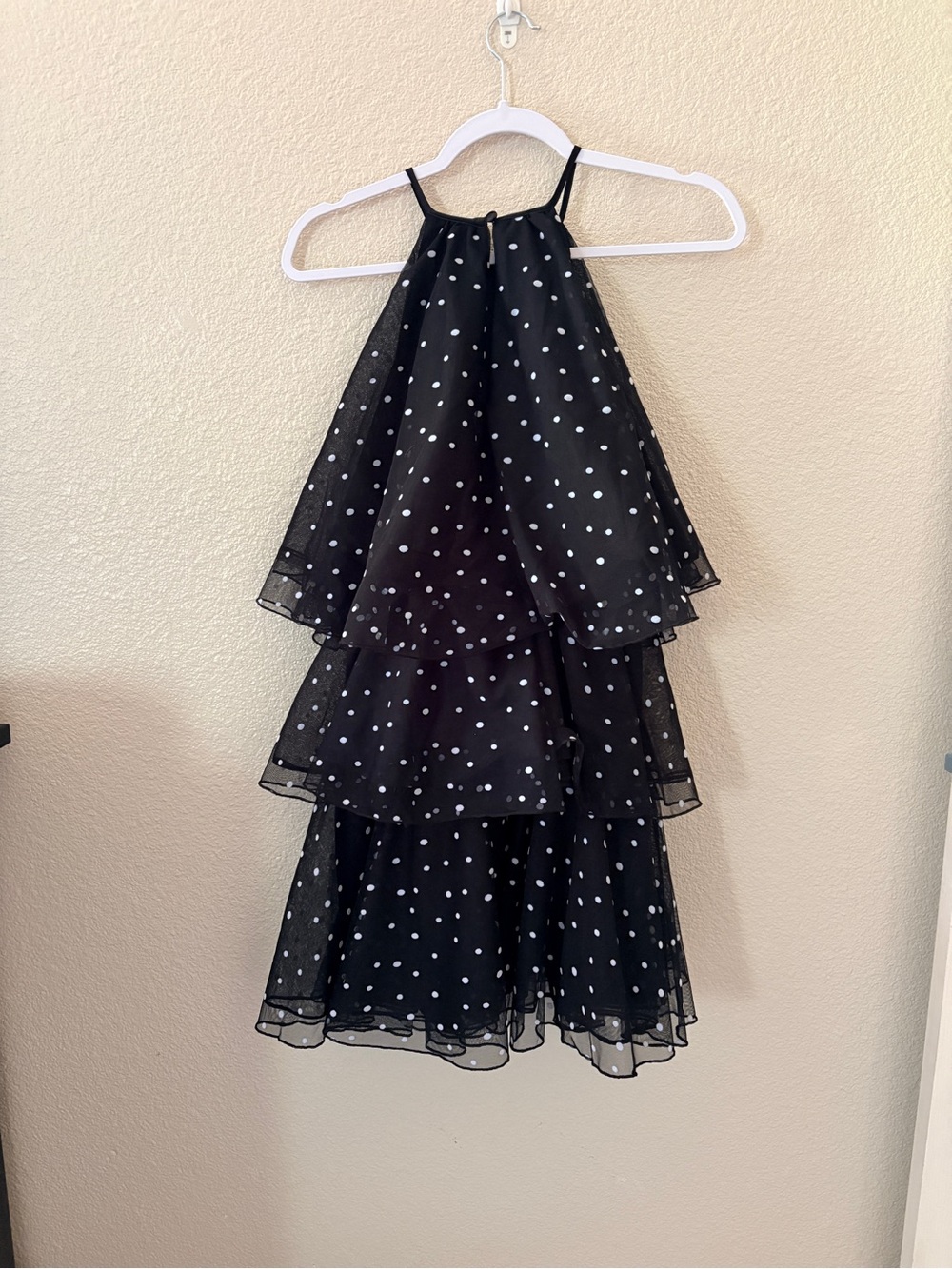 Kate Spade New York x Target black and white polka dot tired dress Small - Picture 4 of 8